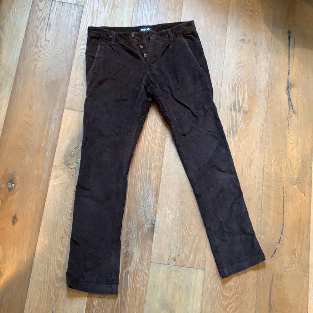VINTAGE CORDUROY BROWN PANTS